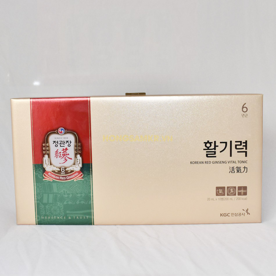 Nước hồng sâm Cheong Kwan Jang Vital Hàn Quốc 20ml x 10 ống