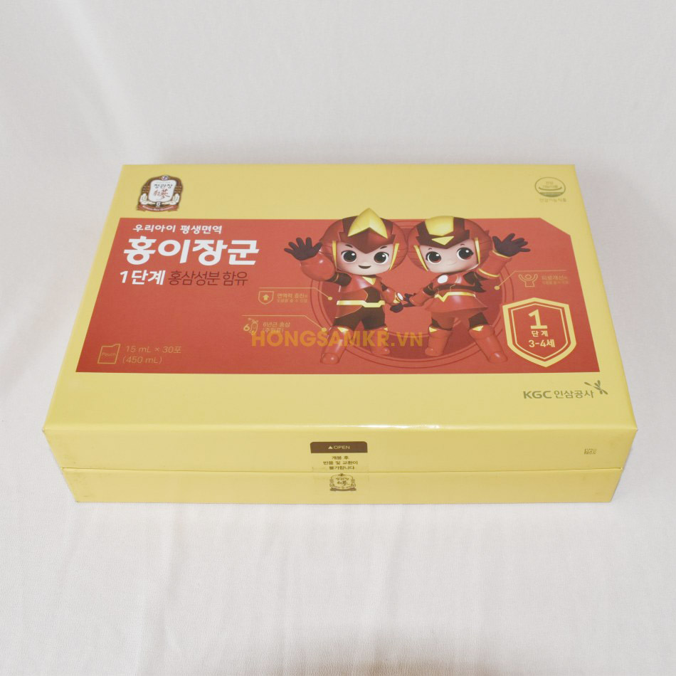 Nước hồng sâm trẻ em Cheong Kwan Jang Hàn Quốc số 1 15ml x 30 gói