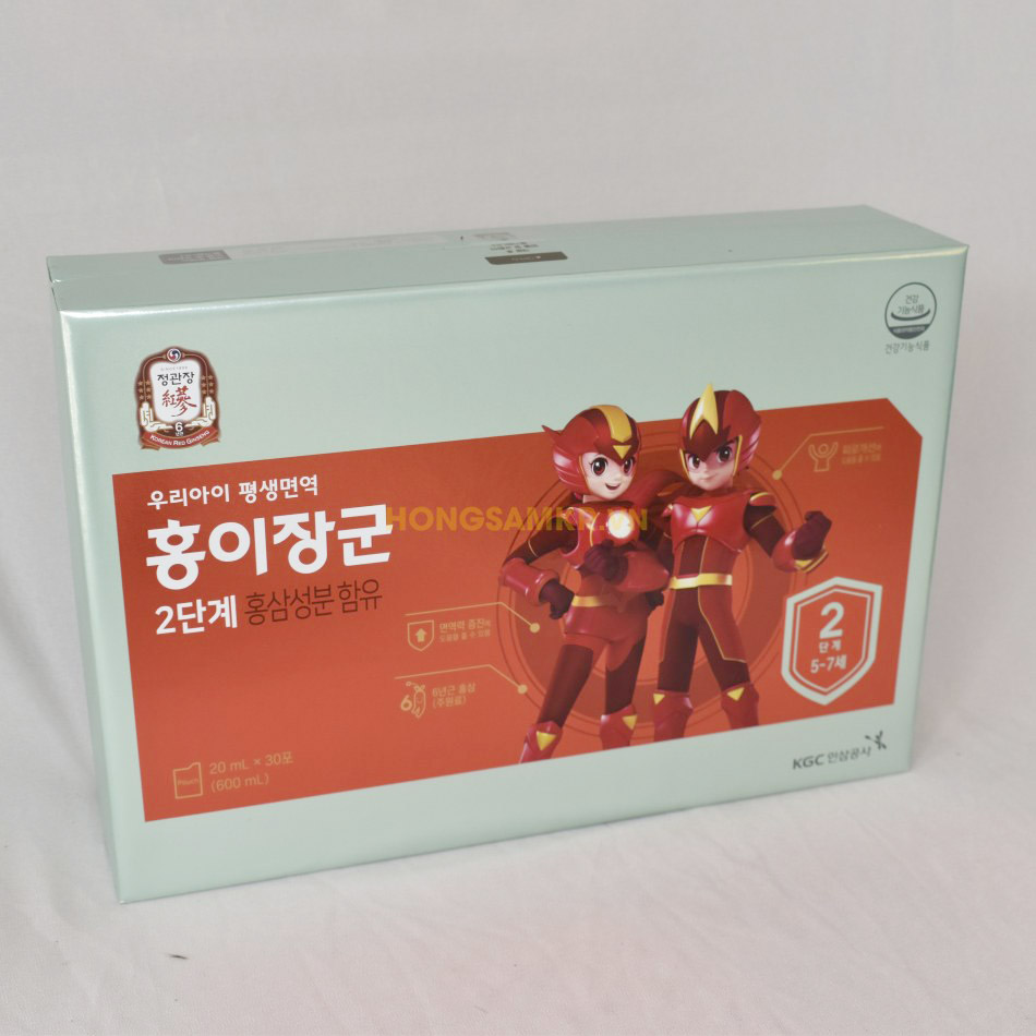 Nước hồng sâm trẻ em Cheong Kwan Jang HÀn Quốc số 2 20ml x 30 gói
