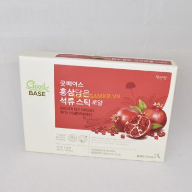 Nước hồng sâm lựu đỏ GoodBase Cheong Kwan Jang Hàn Quốc 10ml x 30 gói